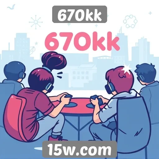 Crescimento da comunidade gamer na plataforma 670kk